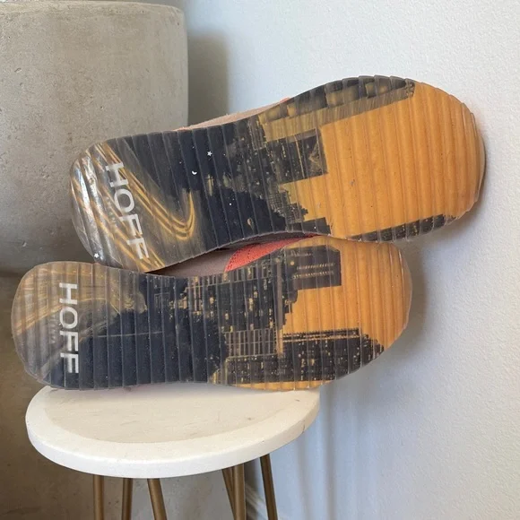 HOFF Women's Athletic Shoes in Orange, Tan, and Cream - Picture 7 of 13